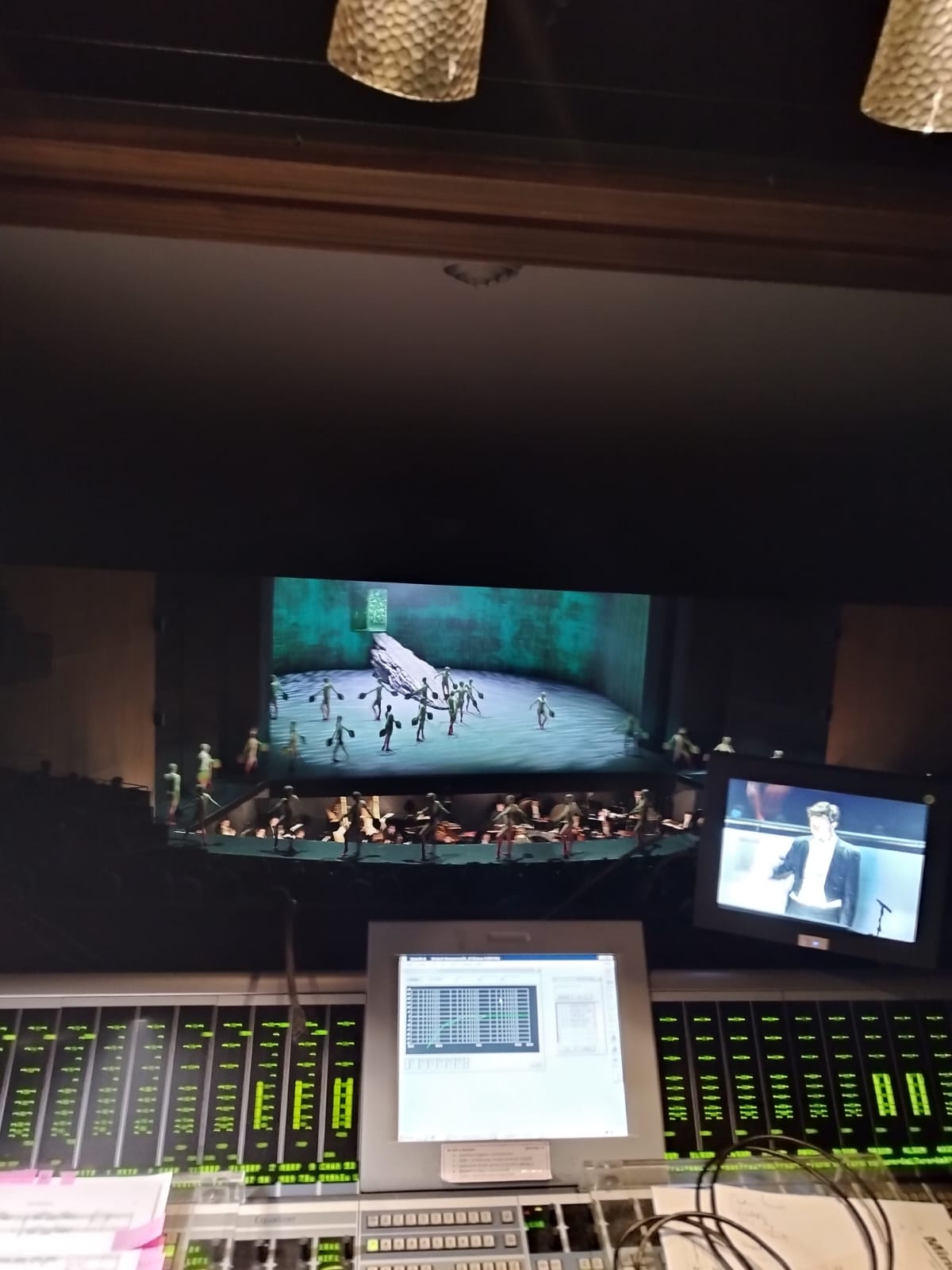 Thanos's front-of-house view of an opera production at Deutsche Oper Berlin
